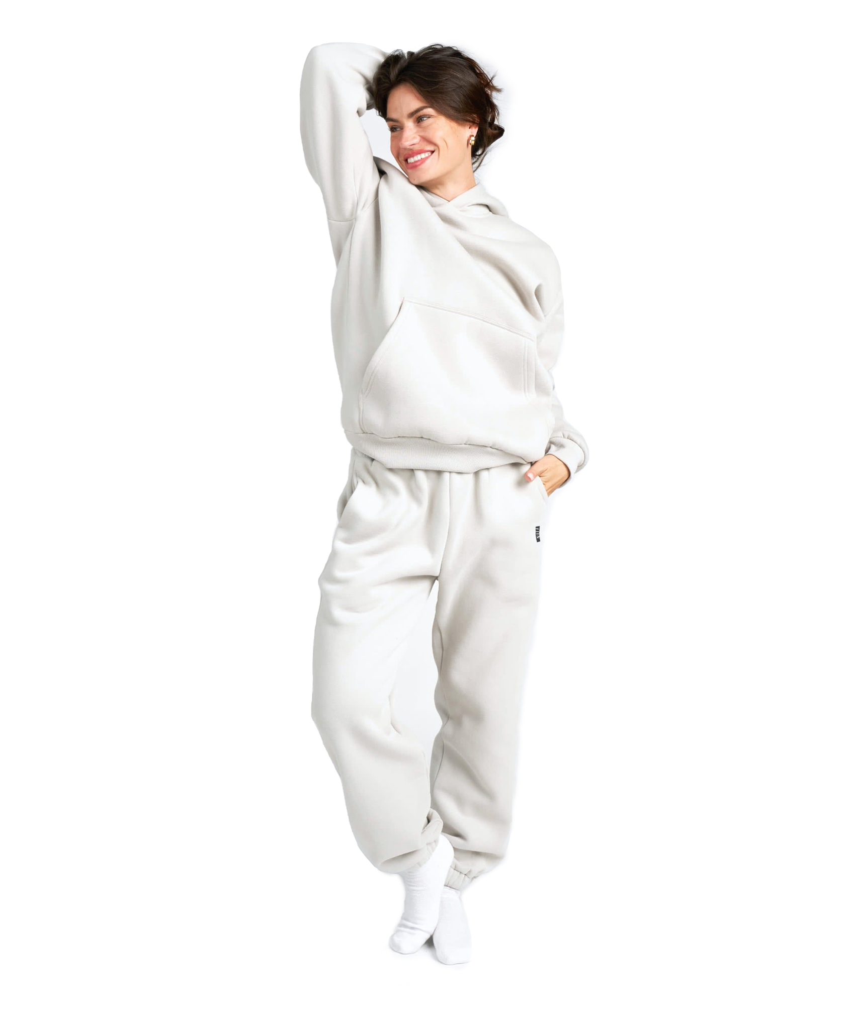 Everyday Relaxed Hoodie Fog